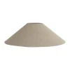 Abat-jour Basic flat Ø42 cm, Natural