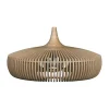 Abat-jour Clava Dine Wood Ø43 cm, Natural oak