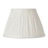 Abat-jour Ella Ø20 cm, Blanc