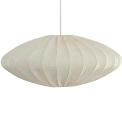 Abat-jour Ellipse 65 cm lin, Natural