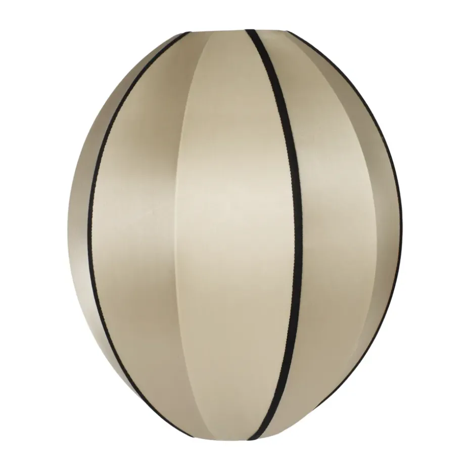 Abat-jour Indochina Classic Oval S, Kit-black