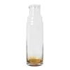 Amber carafe avec couvercle, 100 cl