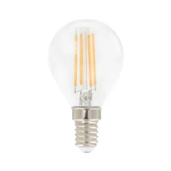 Ampoule à filament LED Airam pour source de lumière en forme de boule, E14 5W dimmable