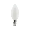 Ampoule Airam Filament LED dim to warm pour bougie à couronne, opal e14, 5w