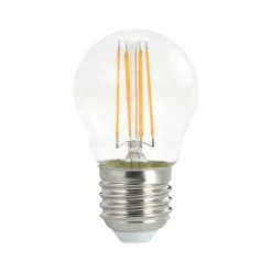 Ampoule Airam Filament LED en forme de boule, source de lumière. E27, Clair, dimmable 2700K 470 lm 4W