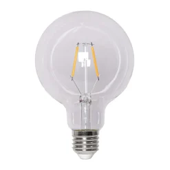Ampoule dimmable Lit E27 G95 150lm, Clair, 2100K