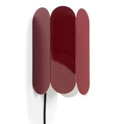 Applique murale Arcs wall switch, Auburn red