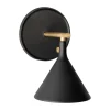 Applique murale Cast Sconce diffuser montage fixe, Black