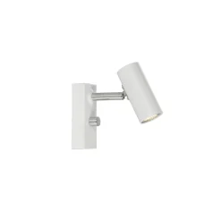 Applique murale Cato, blanc mat