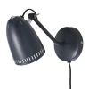Applique murale Dynamo, matt almost black (noir)