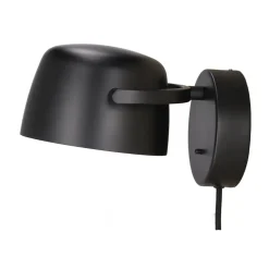 Applique murale Halo Ø16 cm, Black