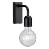 Applique murale Regal 1 12,9 cm, Noir mat