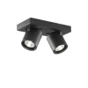 Applique/spot Focus 2, black, 2700 kelvins