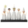 Arche de bougies Lucia Choir, Blanc