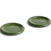 Assiette Barro, Green, Ø18 cm lot de 2