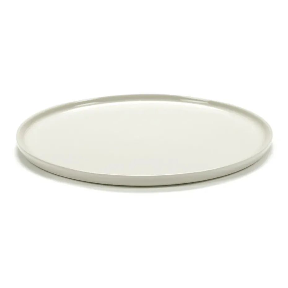 Assiette basse Cena S Ø18 cm, Ivoire