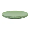 Assiette Club thermoplastique biocirculaire Ø26 cm, 4 pièces, Nature leaf green