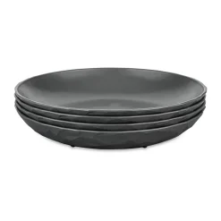 Assiette creuse Club thermoplastique biocirculaire Ø22 cm, 4 pièces, Nature ash grey