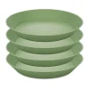 Assiette creuse Connect Ø 24 cm, lot de 4, Nature leaf green