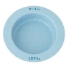 Assiette creuse favorite mini Design Letters, Light blue-love