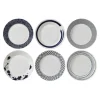 Assiette creuse Pacific, 6 pièces, 22 cm