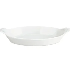 Assiette de service ovale Pillivuyt, 28 x 16 cm