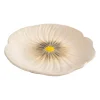 Assiette à dessert Poppy 20,5x21 cm, Beige