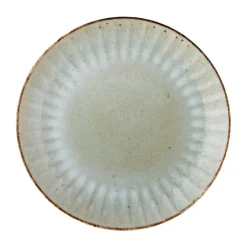 Assiette Fleur Ø 27 cm, Nature