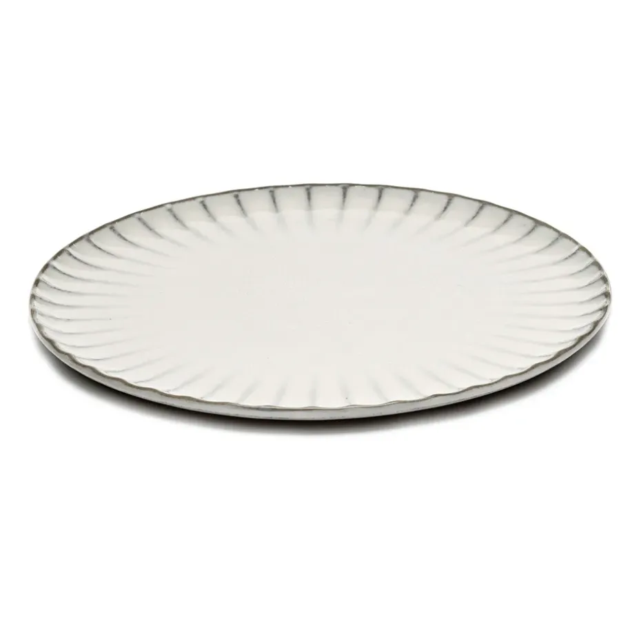 Assiette Inku L Ø24 cm, Blanc