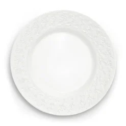 Assiette Lace 32 cm, Blanc