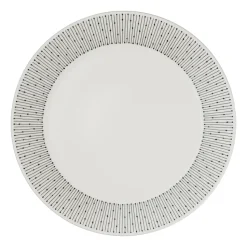 Assiette Mainio Sarastus Ø25 cm, Noir-blanc
