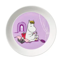 Assiette Moomin Snorkmaiden lilas, Lilas