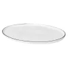 Assiette ovale Salt, 20x30 cm