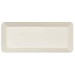 Assiette réctangulaire Teema blanche, blanc