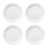 Assiette Silhouette L Ø26 cm lot de 4, Blanc