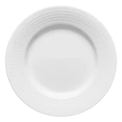 Assiette Swedish Grace Ø24 cm, Neige (blanc)