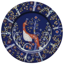Assiette Taika 22 cm, bleu
