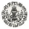 Assiette Taika 27 cm, noir