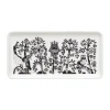 Assiette Taika 12x24 cm, Noir