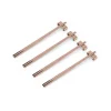 Baguettes Kito Chopsticks Lot de 4, Cuivre