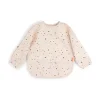 Bavoir à manches Happy Dots, Poudre