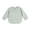 Bavoir à manches Happy Dots, Vert
