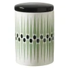 Bocal Anna blanc-menthe, blanc-menthe