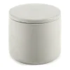 Bocal de stockage rond avec couvercle Cose S bas Ø7 cm, Beige