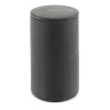 Bocal de stockage rond avec couvercle Cose haut Ø7 cm, Gris foncé