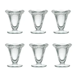Bol à dessert Cadette 20 cl, lot de 6, Transparent