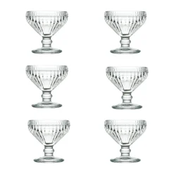 Bol à dessert Canarie 13 cl, lot de 6, Transparent