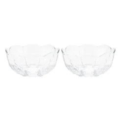 Bol Lily Ø13 cm, lot de 2, Transparent