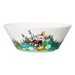 Bol Moomin Little My in the meadow, Blanc-multi