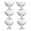 Bol sur pied Elise 40 cl, lot de 6, Transparent